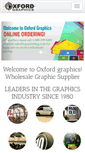 Mobile Screenshot of ogxprinting.com