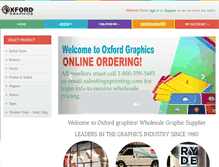 Tablet Screenshot of ogxprinting.com